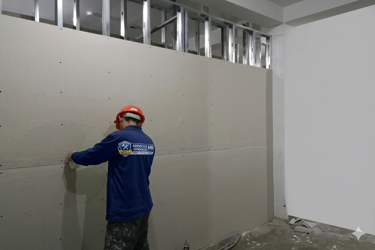 Remodelación e instalación de drywall en Cajamarca